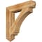 Ekena Millwork Imperial Arts & Crafts Rough Sawn Bracket, Western Red Cedar, 6"W x 34"D x 34"H BKT06X34X34IMP03RWR - alternate 1